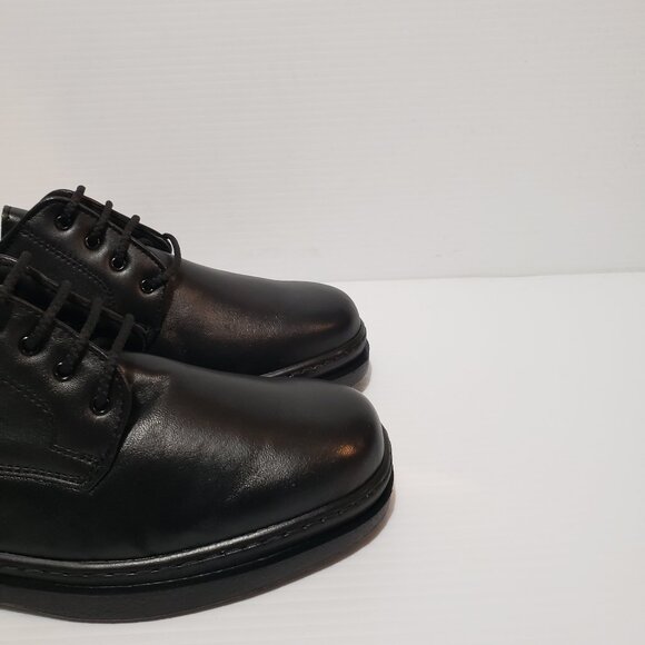 5054 Black Leather Pinosos Comfort Men’s Lace up Shoes - FCM24 - Picture 10 of 13